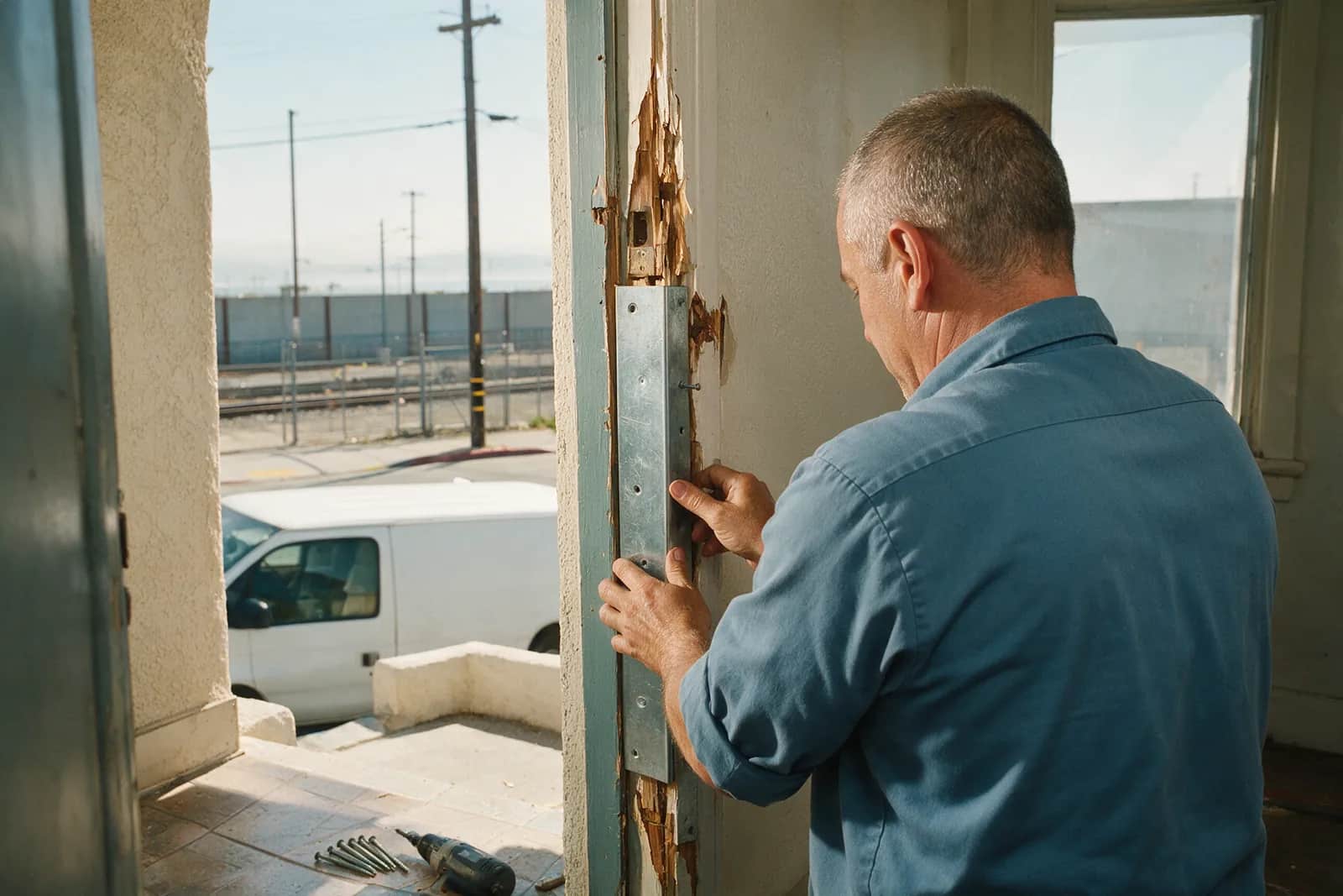 Post Break-In Lock Repair in San Leandro by Estudillo Security