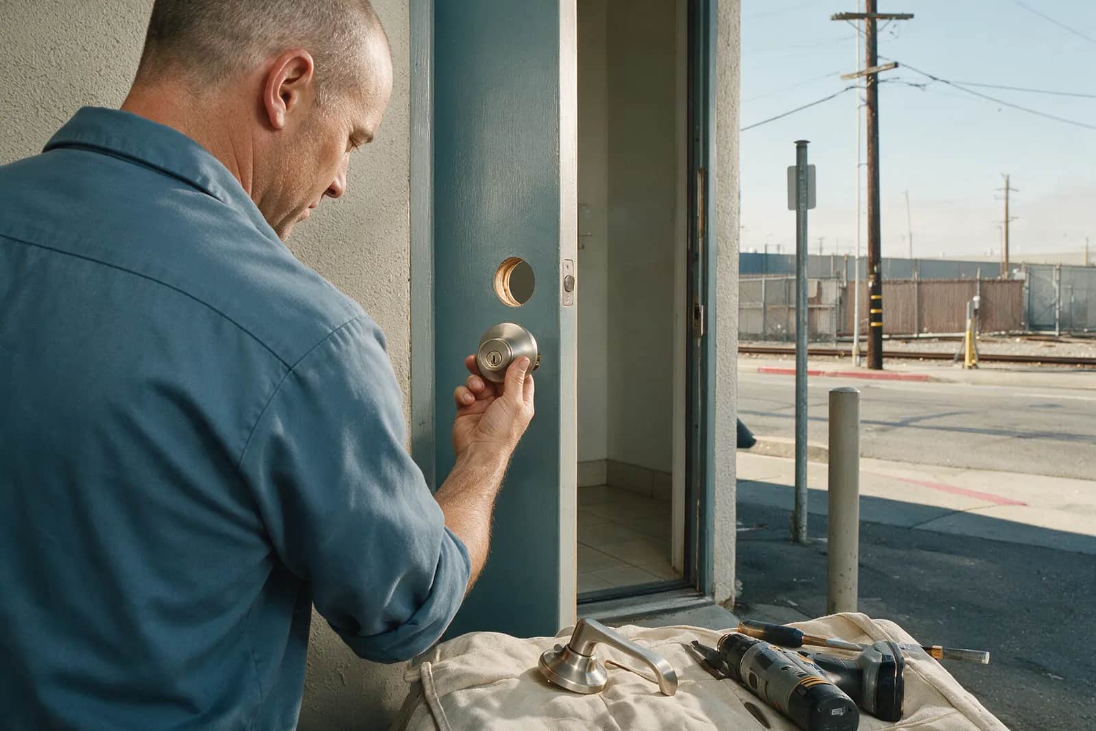 Lock Replacement & Installation in San Leandro by Estudillo Security