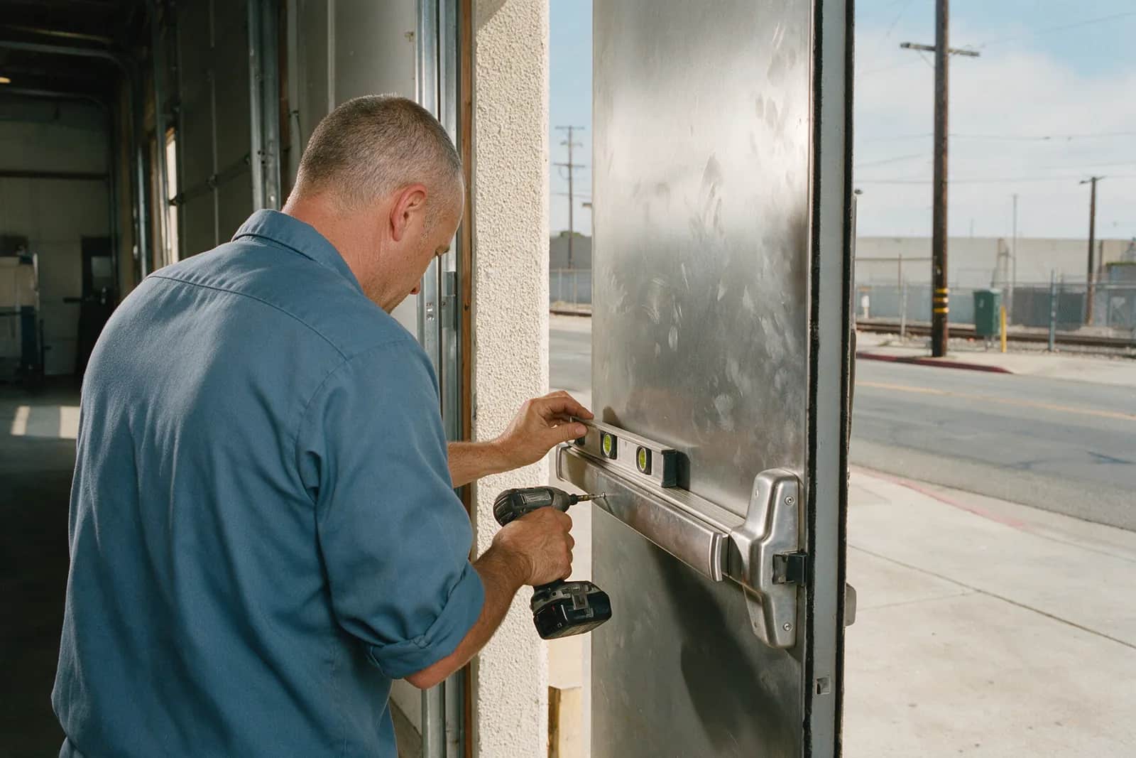 Panic Bars & Exit Devices in San Leandro by Estudillo Security